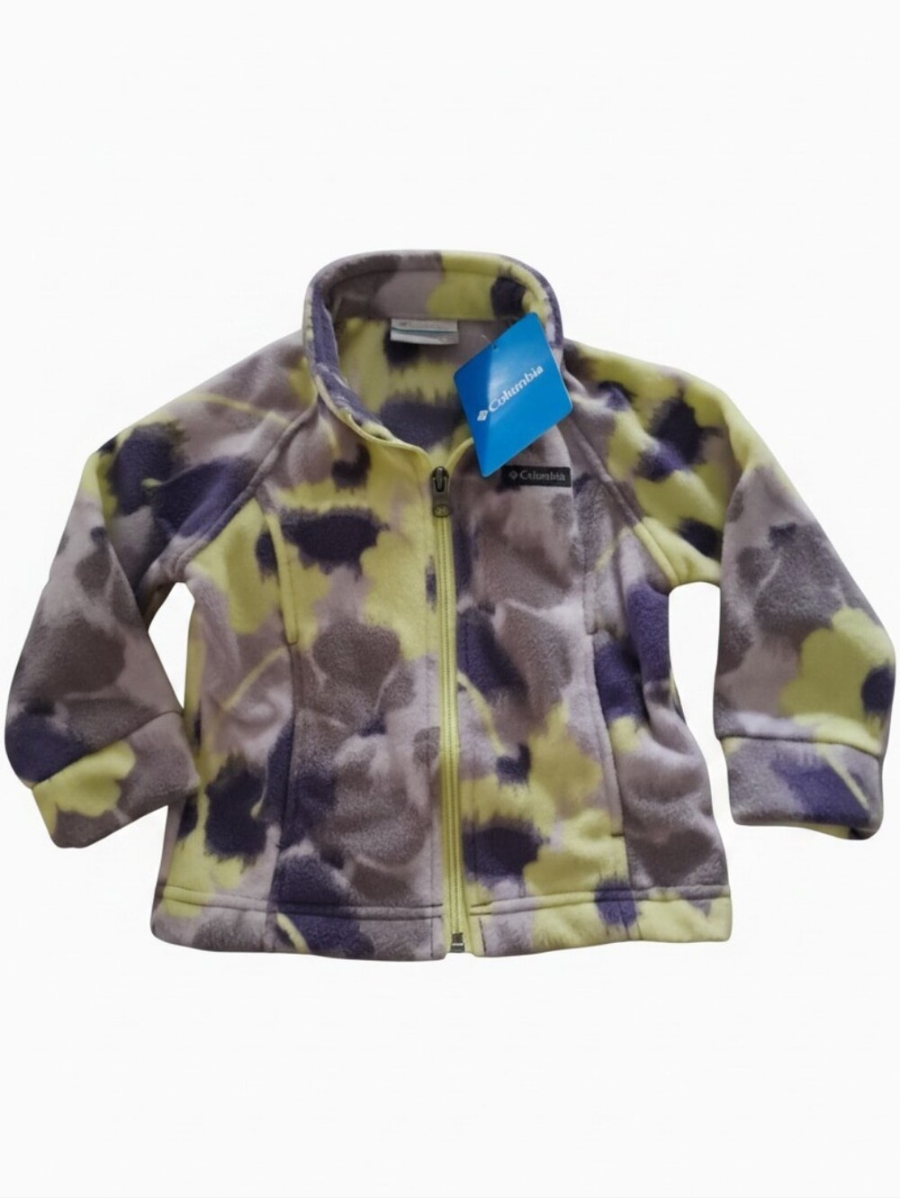 Columbia Kids Benton Springs II Printed Fleece Jacket New Various Sizes
